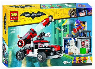 Конструктор Batman «Тяжёлая артиллерия Харли Квинн»