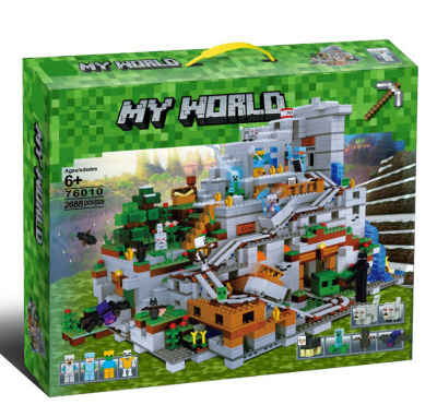 Конструктор Minecraft My World «Горная пещера» Конструктор Minecraft My World «Горная пещера»