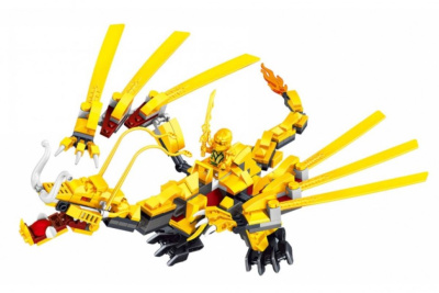 Конструктор Ninjago «Золотой дракон ниндзя» Конструктор Ninjago «Золотой дракон ниндзя»