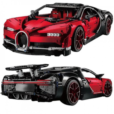 Конструктор Lepin Technician «Bugatti Chiron» красный