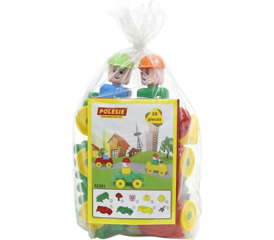 Конструктор Полесье Юный путешественник (28 элементов)