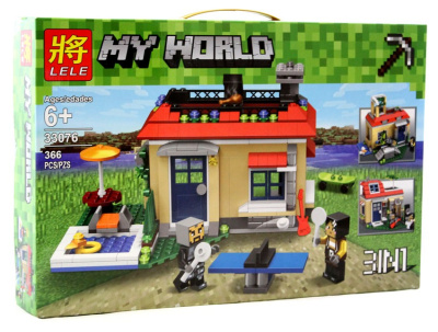 Конструктор Майнкрафт My World «Дом» Конструктор Майнкрафт My World «Дом»