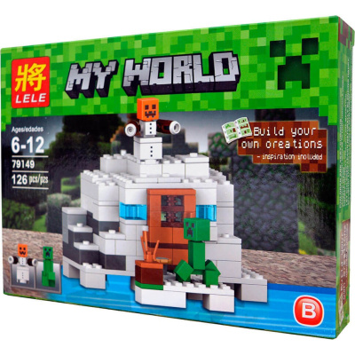 Конструктор Minecraft My World «Полярная станция»