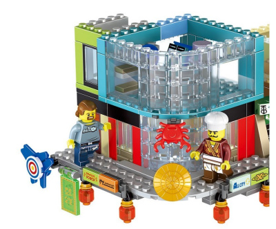 Конструктор Ninja Movie «Мини город Ниндзяго»