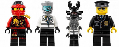 Конструктор Ниндзяго «Побег из тюрьмы Криптариум»