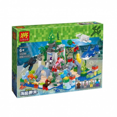 Конструктор Minecraft My World «Морской мир»