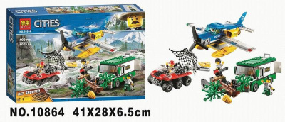 Конструктор Cities «Ограбление у горной речки»