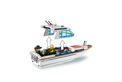 Конструктор Cities «Яхта для дайвинга»