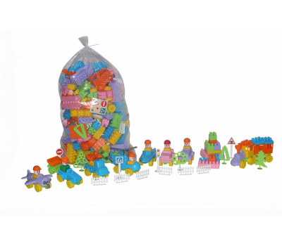 Конструктор Полесье Строитель (348 элементов) Конструктор Полесье Строитель (348 элементов)