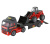 Набор Полесье MAMMOET, автомобиль-трейлер + трактор-погрузчик (в лотке)