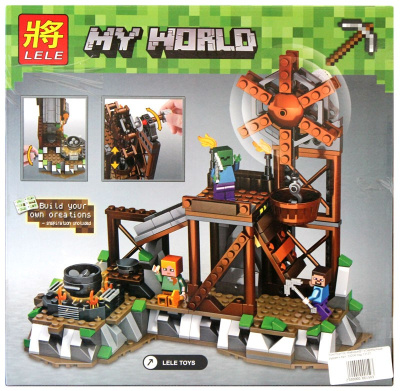 Конструктор Майнкрафт «Серебряный рудник»