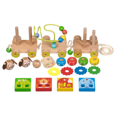 Детский Паровозик Мир Деревянных Игрушек "Чух-чух" №1 Детский Паровозик Мир Деревянных Игрушек "Чух-чух" №1