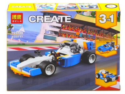 Конструктор Creatе «Гоночная машина» 3 в 1