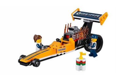 Конструктор Urban "Грузовик для перевозки драгстера"