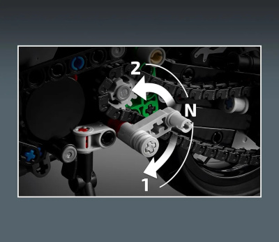 Конструктор Техник «Мотоцикл Kawasaki Ninja H2R» Конструктор Техник «Мотоцикл Kawasaki Ninja H2R»