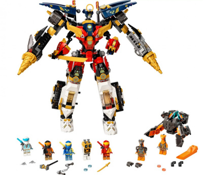 Конструктор Ниндзяго «Ультра-комбо-робот ниндзя»