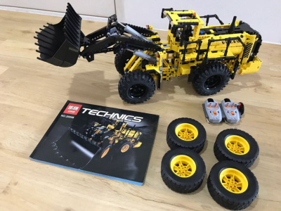 Конструктор Lepin «Автопогрузчик Volvo L350F» с пультом управления Конструктор Lepin «Автопогрузчик Volvo L350F» с пультом управления