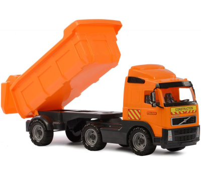 Автомобиль-самосвал Полесье Volvo с полуприцепом (в коробке)