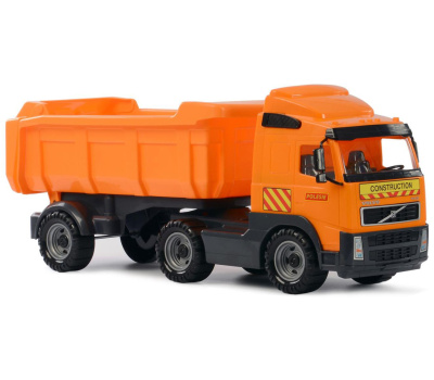 Автомобиль-самосвал Полесье Volvo с полуприцепом (в коробке)