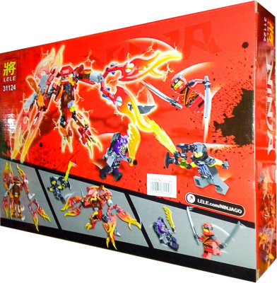 Конструктор Ninja «Нападение Ультрафиолет»