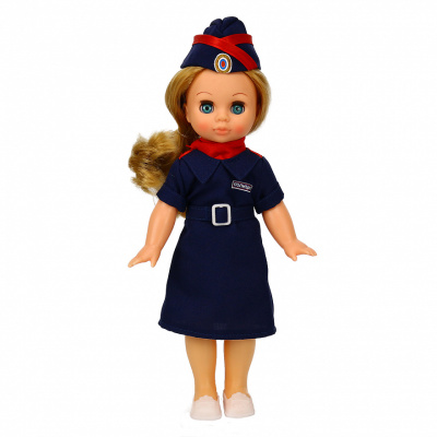 Кукла Весна Девочка в форме Полицейского, 30 см