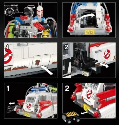 Конструктор Creator «Автомобиль Охотников за привидениями ECTO-1»