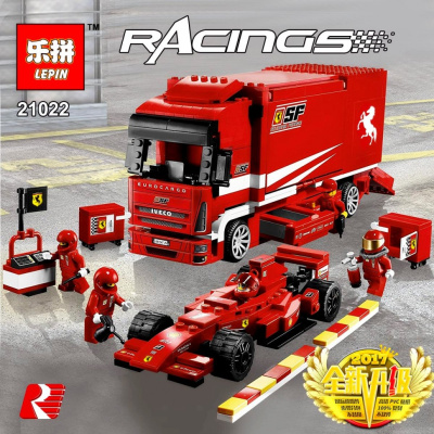 Конструктор Racings «Феррари F1 и грузовик Феррари» Конструктор Racings «Феррари F1 и грузовик Феррари»
