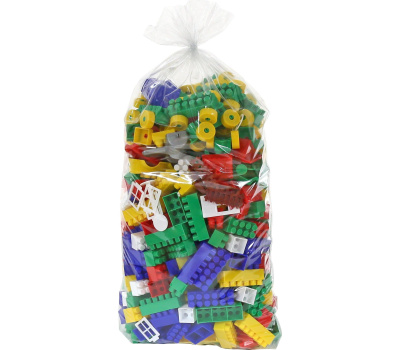 Конструктор Полесье Строитель (454 элемента)