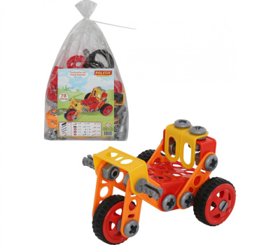 Конструктор Полесье Изобретатель Трицикл №1 (78 элементов)