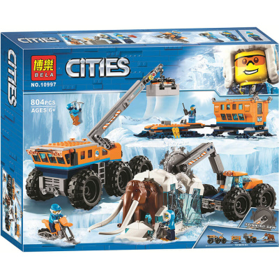 Конструктор Cities «Передвижная арктическая база»