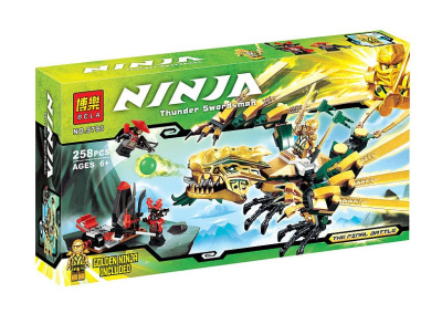 Конструктор Ninjago «Золотой дракон» Конструктор Ninjago «Золотой дракон»