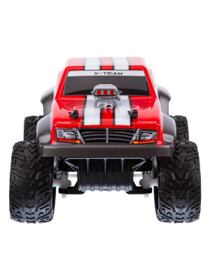 Машинка на радиоуправлении BeBoy «Дорожный Герой Monster Truck Hight-Speed» красный