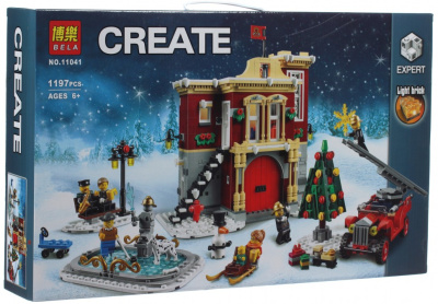 Конструктор Create «Зимняя пожарная часть» Конструктор Create «Зимняя пожарная часть»