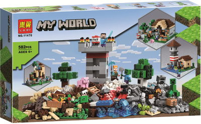 Конструктор Minecraft My World «Набор для творчества 3.0»