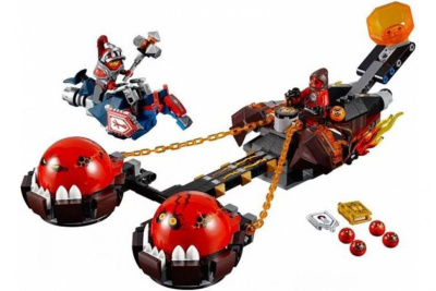 Конструктор Nexo Knights «Безумная колесница Укротителя»