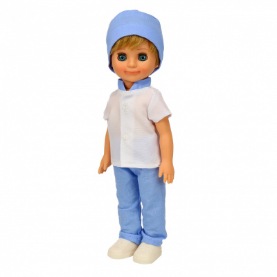 Кукла Весна Мальчик в костюме Доктора, 30 см