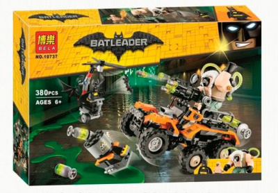 Конструктор Batman «Химическая атака Бэйна»