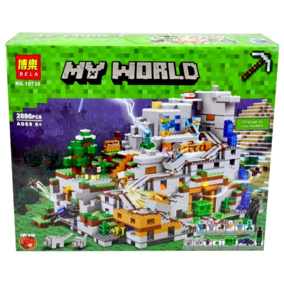 Конструктор Minecraft My World «Горная пещера» Конструктор Minecraft My World «Горная пещера»