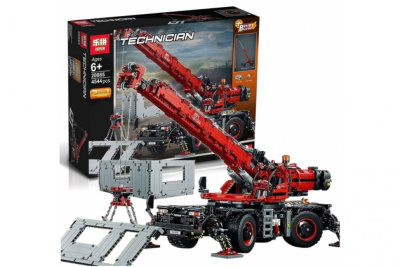 Конструктор Technican «Подъёмный кран для пересечённой местности»