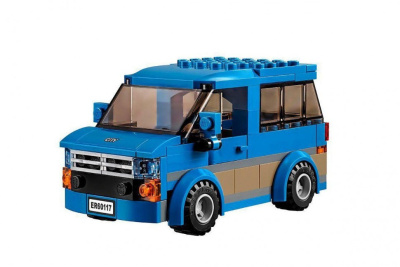 Конструктор Cities «Фургон и Дом На Колёсах»