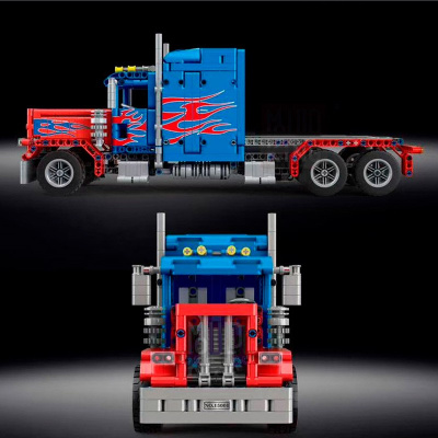 Конструктор Mould King «Грузовик Peterbilt 389 Optimus Prime» с ДУ