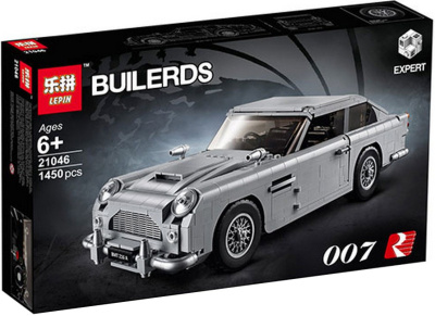 Конструктор Builerds «Автомобиль Aston Martin James Bond 007»