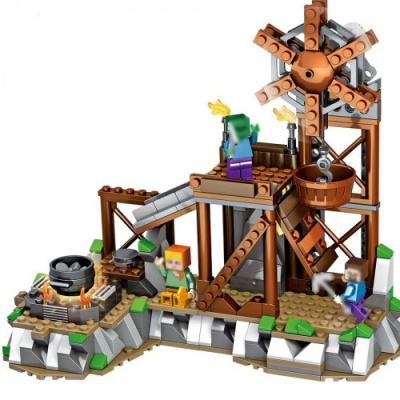 Конструктор Майнкрафт «Серебряный рудник»