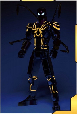 Конструктор Супер Герои «Человек-Паук: костюм Тони Старка»