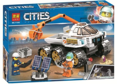 Конструктор Cities «Тестирование вездехода» Lari