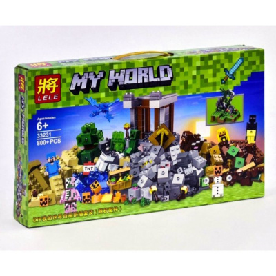 Конструктор Minecraft My World «Крафт набор для творчества»