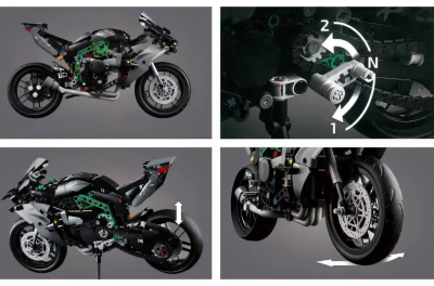 Конструктор Техник «Мотоцикл Kawasaki Ninja H2R» Конструктор Техник «Мотоцикл Kawasaki Ninja H2R»