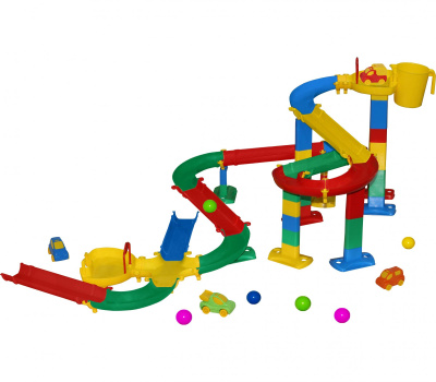 Горка для шариков Полесье набор №2