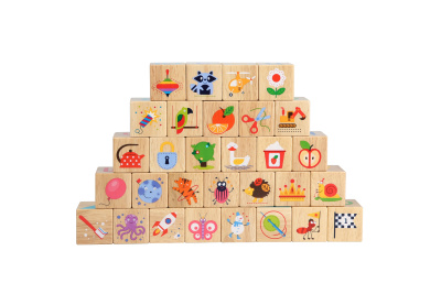 Развивающая игрушка Lucy&Leo Умные кубики