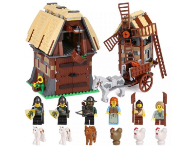 Конструктор Fortress «Нападение на деревенскую мельницу» Конструктор Fortress «Нападение на деревенскую мельницу»